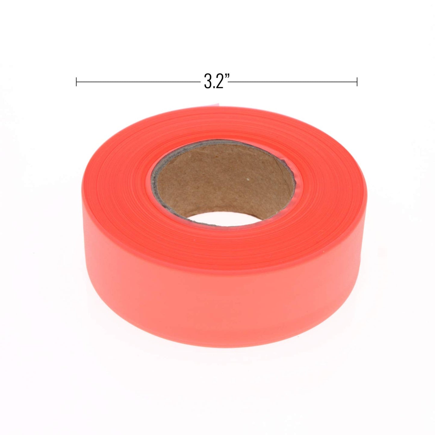 ASR Outdoor 16ft Hiking Gear High Visibility Marking Ribbon, Orange