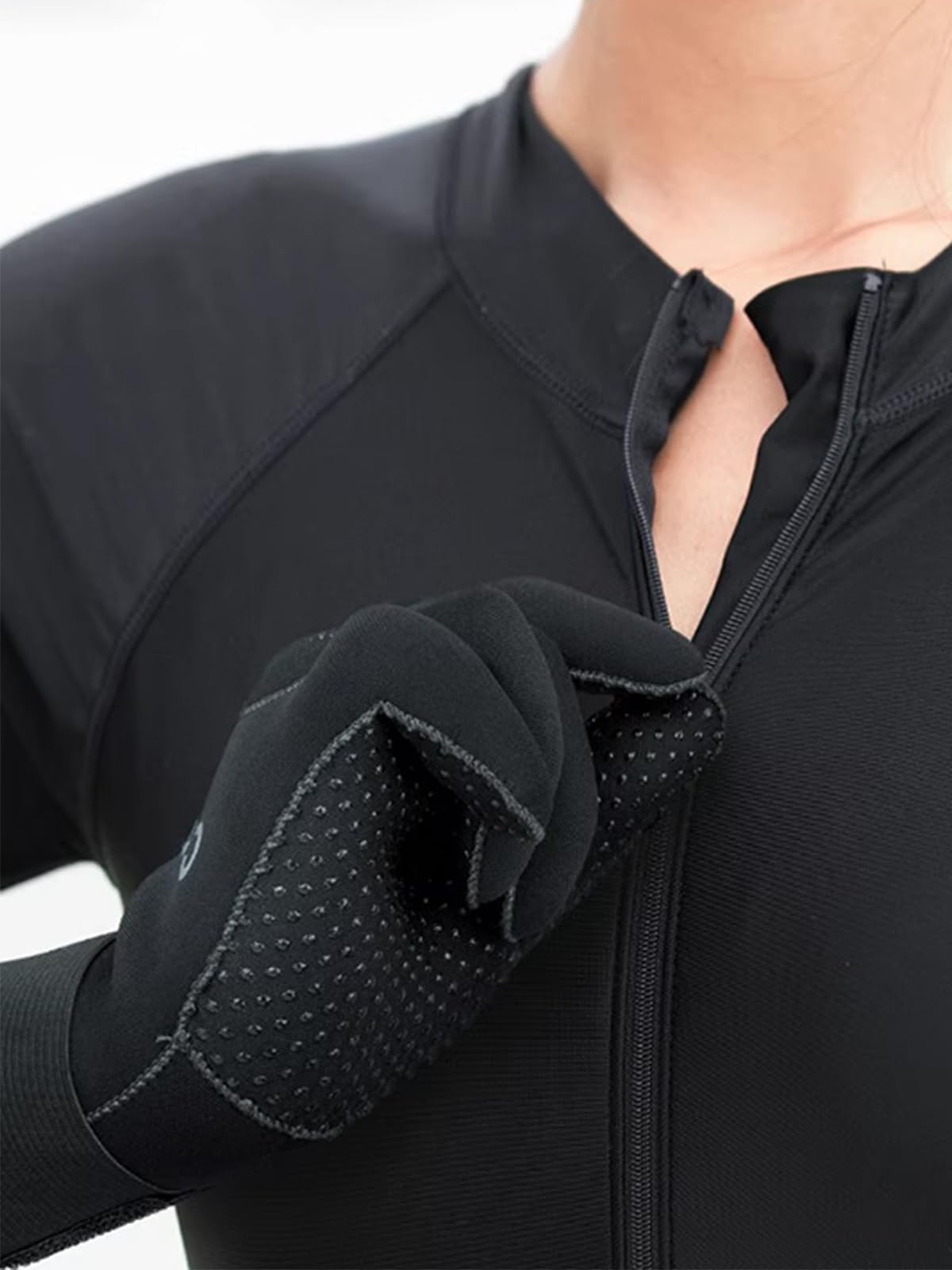 COPOZZ 3mm Neoprene Gloves for Diving and Water Sports, Adjustable Wrist Closure, Thermal Insulation, Anti-Slip Silicone Particles, Perfect Scuba Gloves for Kayaking, Snorkeling, and Winter Sports