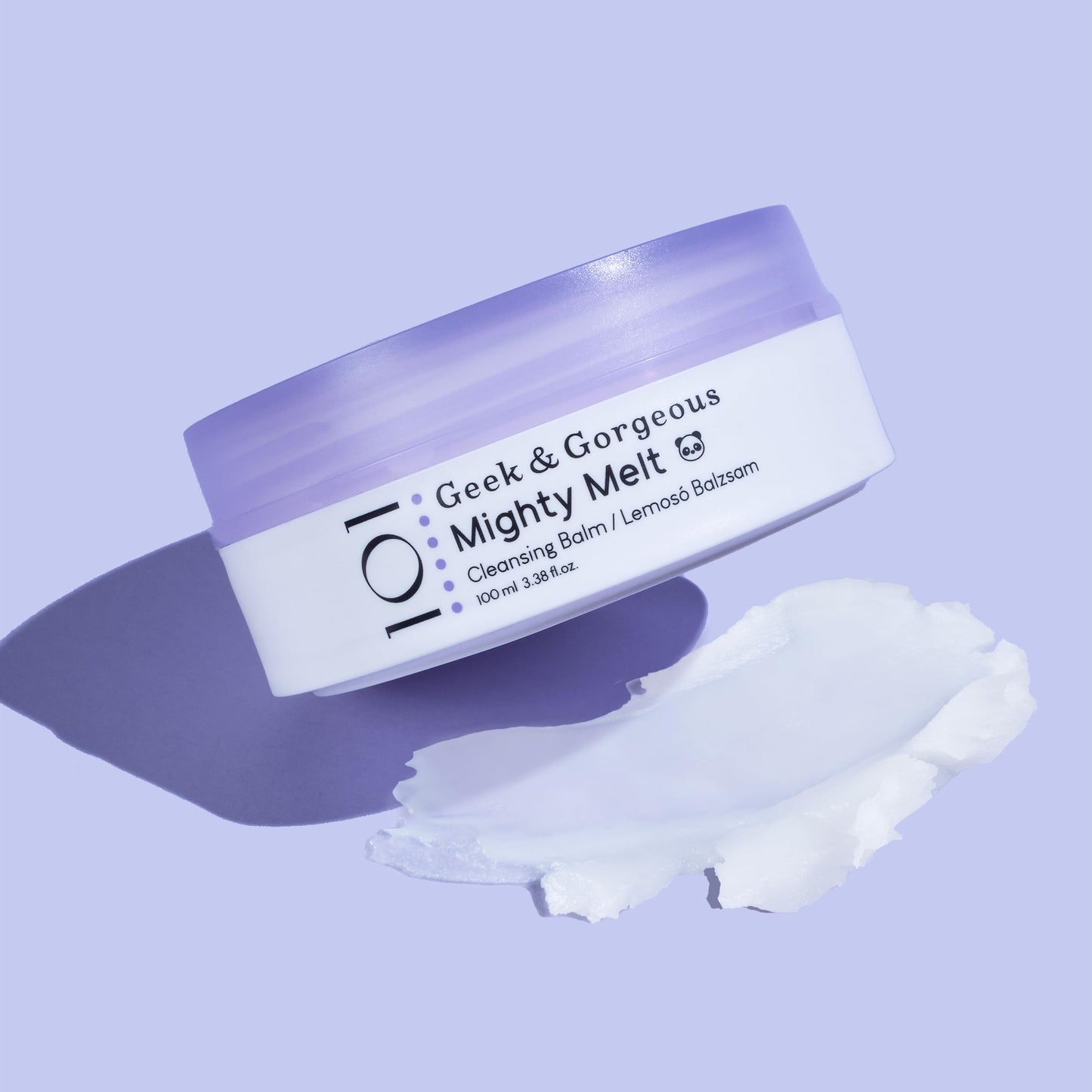 Geek & Gorgeous Mighty Melt cleansing balm - removes waterproof makeup & sunscreen, gentle for all skin types, 100ml