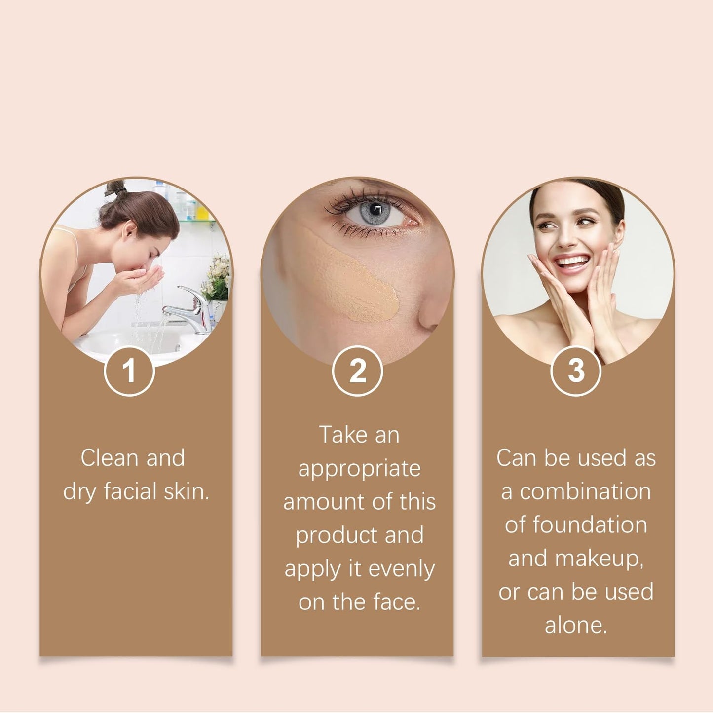 2Pcs BB Blur Tinted Moisturizer SPF 30,BB Tinted Care Primer, BB Cream Tinted Moisturizer,Hydrates & Smooths Your Skin. (Ivory)