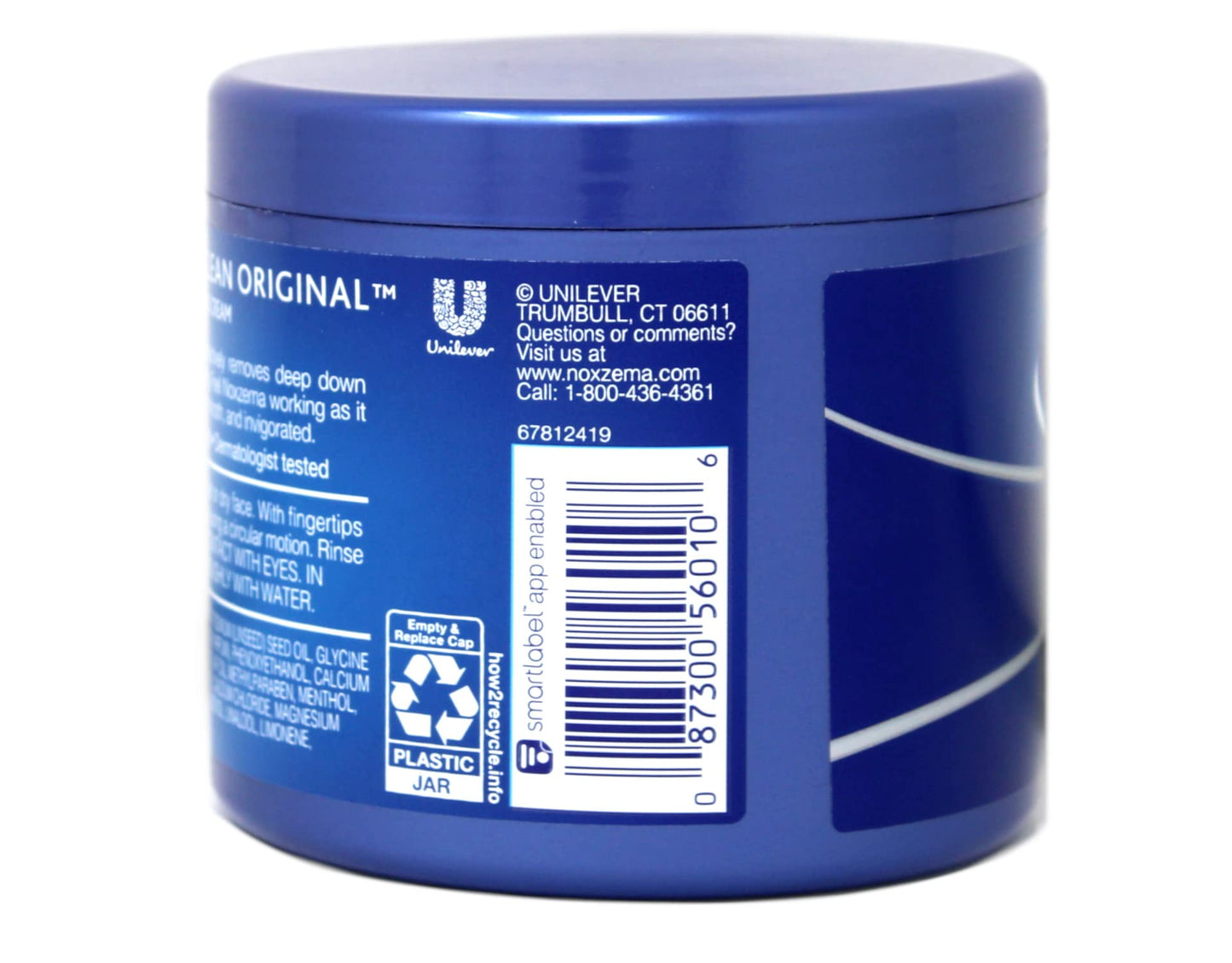 Noxzema Classic Clean Cream Original Deep Cleansing 14.4 Oz (Pack of 2)