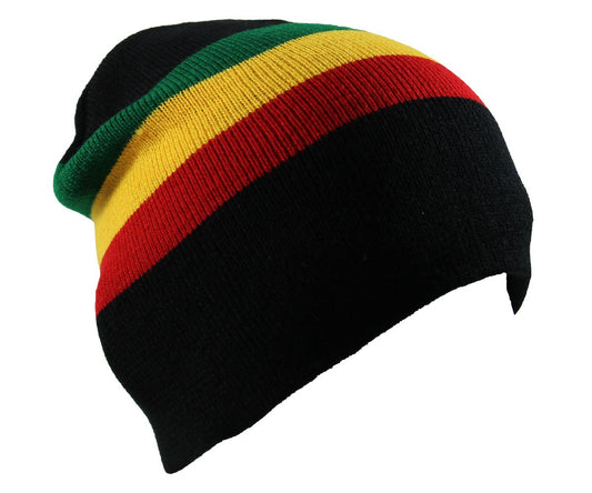 RW Rasta Beanie (Black/Rasta)