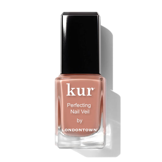 LONDONTOWN Nail Veil #5 Enhancing Nail Care Color and Formula, Muted Pumpkin Tint, 0.4 fl. oz.