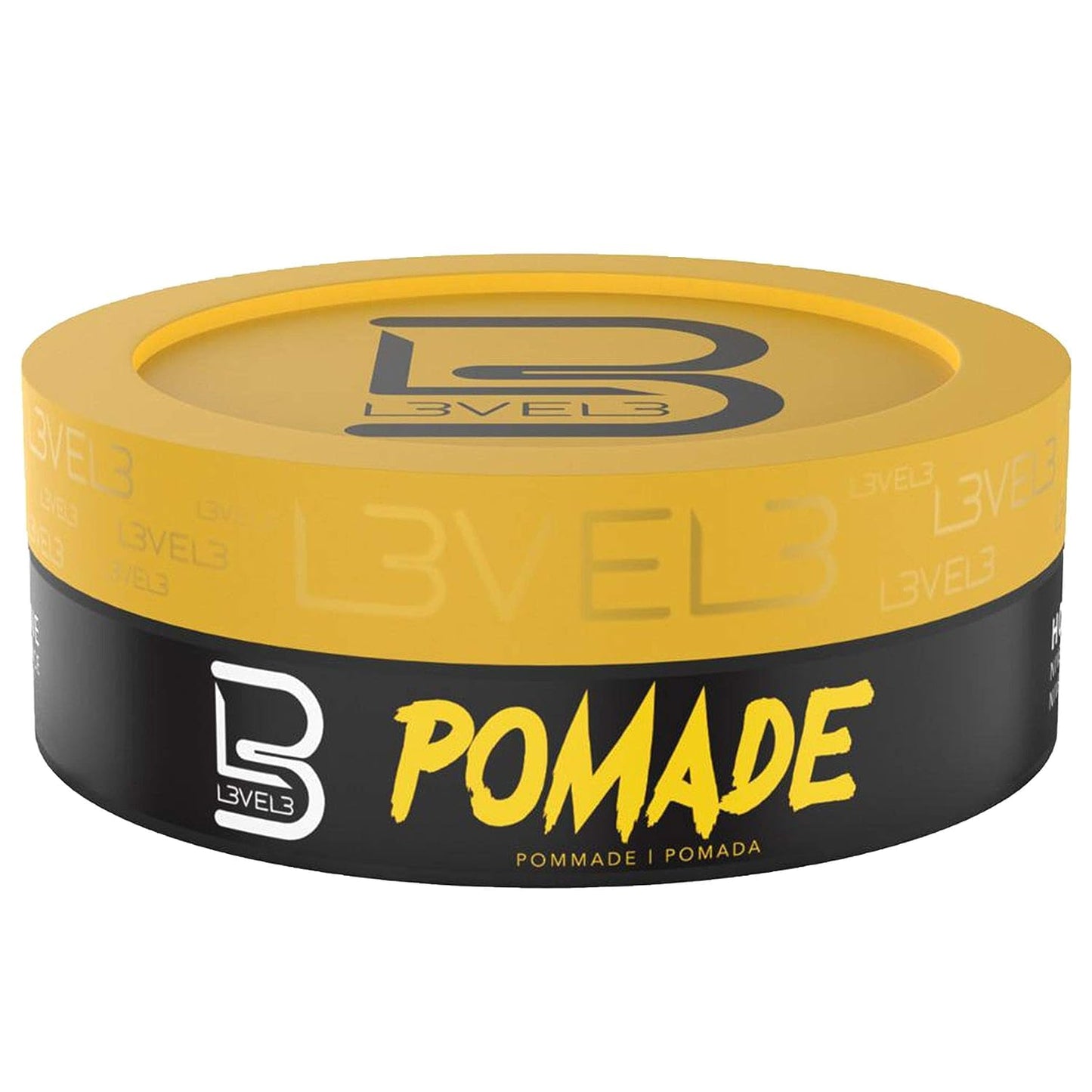 L3 Level 3 Pomade - Improves Hair Strength and Volume Long-Lasting Hold Infused with Keratin (4 Pack)
