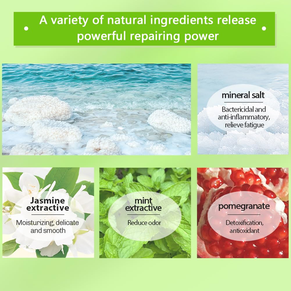 Jelly Pedicure Foot Soak Packets Foot Soak Salts Pedicure Foot Soak For Feet Tired Foot Odor Nail Discoloration Feet Softens Calluses Pedicure Foot Gel (Milk*5)
