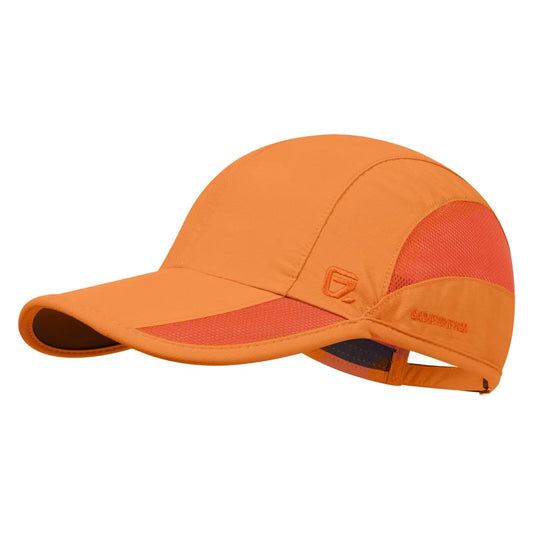 GADIEMKENSD Hats for Women Running Cap Summer Sun Hat Dri Fit Workout Cooling Hats Hat Hiking for Golf Hiking Outdoor Camping Gym Tennis Travel Cycling Horse Fishing Walking Orange M