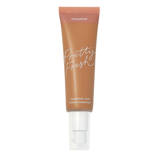 ColourPop Pretty Fresh Tinted Moisturizer - Hydrating Skin Tint with Lightweight Coverage - Formulated with Hyaluronic Acid & Coconut Water for Healthy-Looking Skin - Med Dark 13W (1.45 oz)