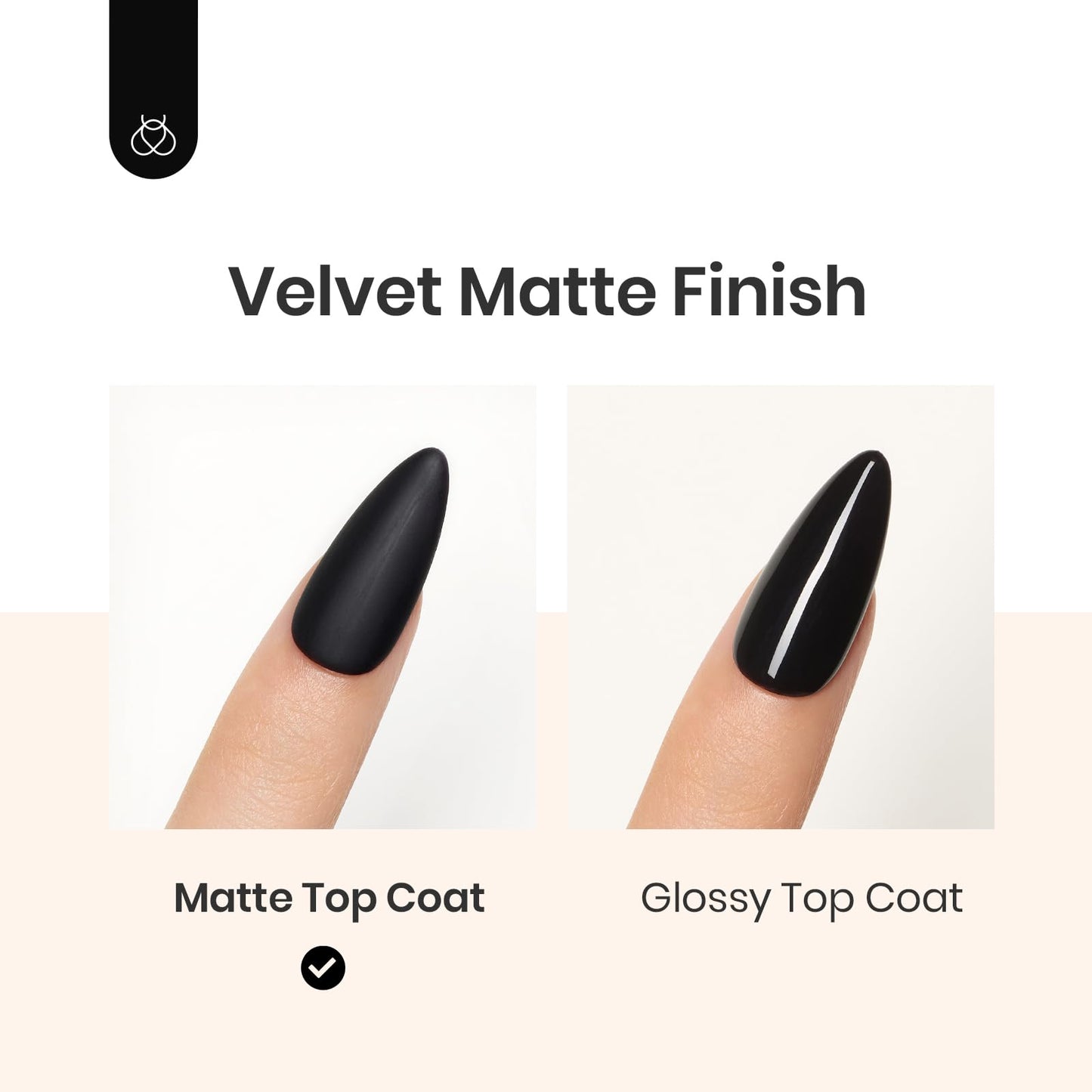 Beetles Matte Gel Top Coat for Gel Nail Polish,15ML Chrome Proof Matte Top Coat No Wipe Powder-Resist Matte Finish for Detail Chrome Powder Painting and Long Lasting Gift Set for Women