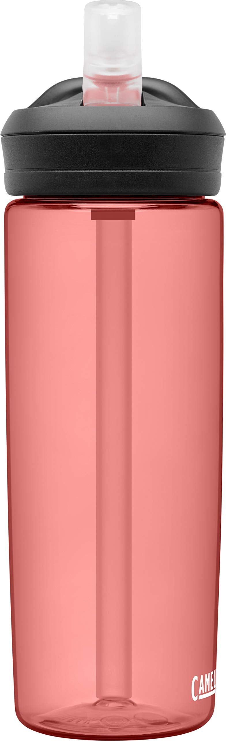 CamelBak eddy+ Water Bottle with Tritan Renew – Straw Top 20oz, Rose