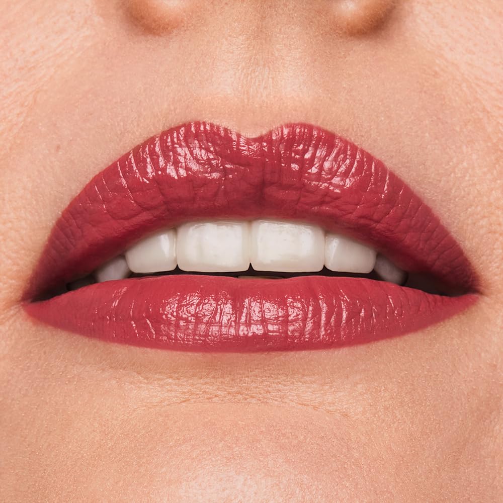 Estée Lauder Pure Color Long-Lasting Cream Lipstick with Cream Finish | Plumping & Nourishing, 420 Rebellious Rose