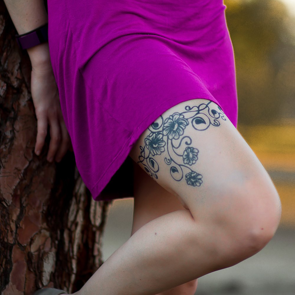 Henna City All-natural Jagua Tattoo Kit - (1 oz) | Temporary tattoos | Henna tattoo kit | henna | Fake tattoos | Semi permanent tattoo | henna cones | Henna stencils included | Organic henna jagua