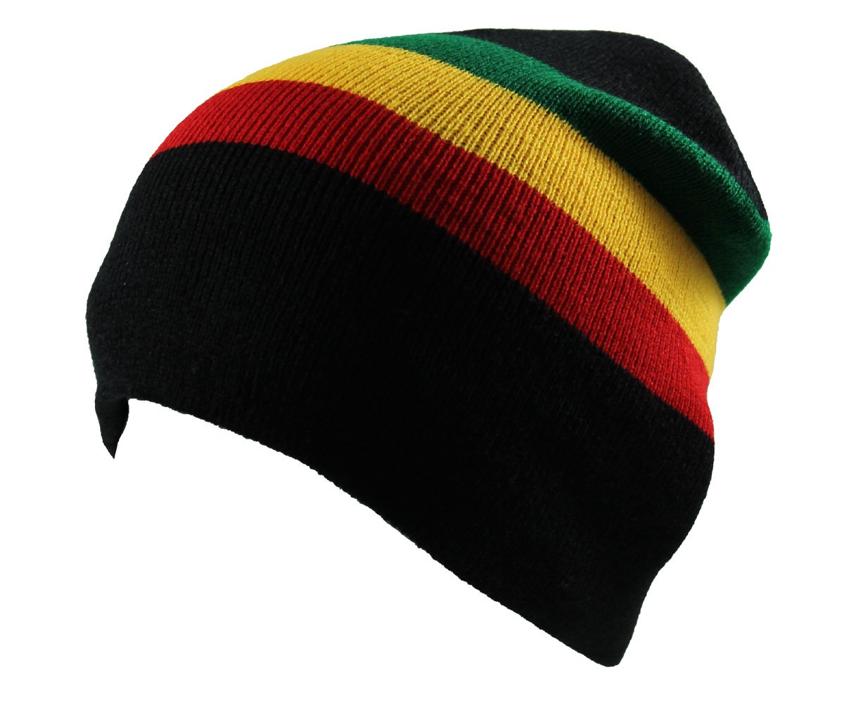 RW Rasta Beanie (Black/Rasta)