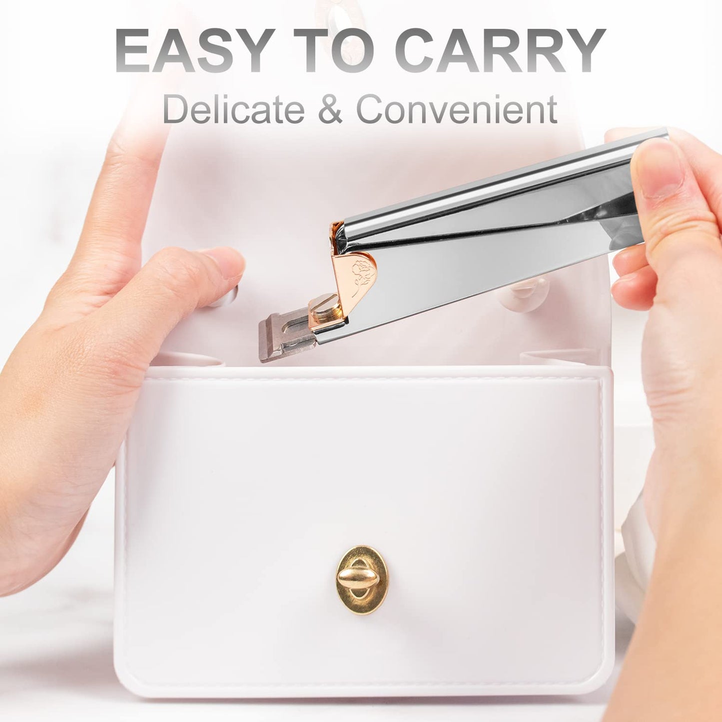 Silver Premium Nail Clippers with Magnets Sizers for Acrylic Nails, Artificial Fake Nail False Nail Tip Cutter Trimmer Manicure Pedicure Sharp Blade Clip Tool for Salon Home Art Beauty