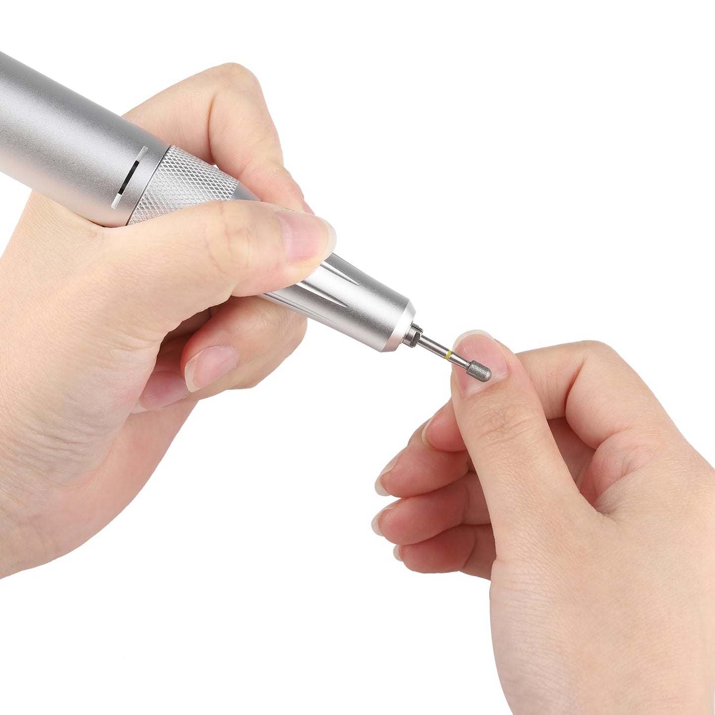Acycoin2A 2pcs Round Tapered Cuticle Clean Nail Drill Bit (II)