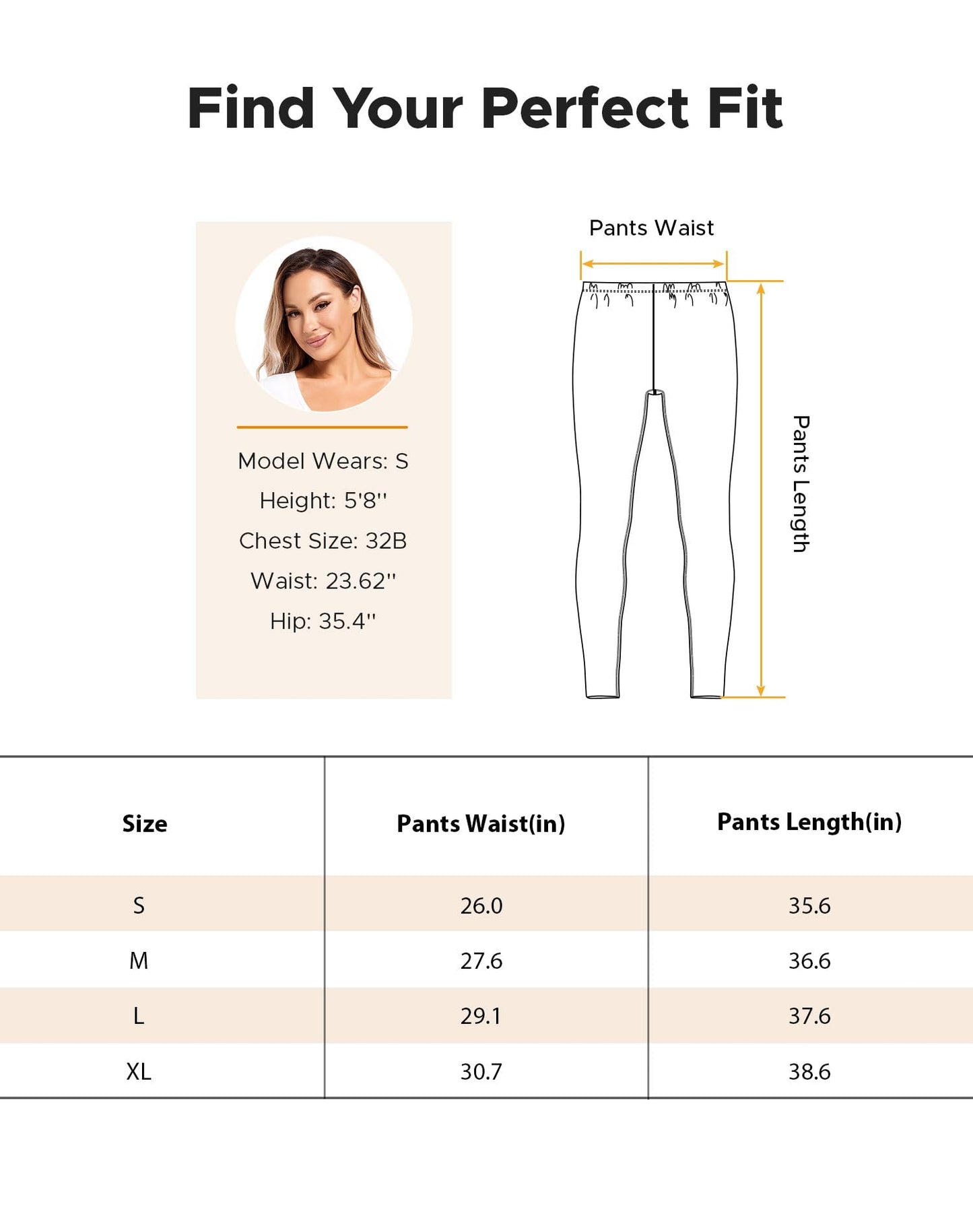 INNERSY Women's Thermal Leggings Warm Winter Thermal Underwear Bottoms High Waisted Yoga Pants(Small, Black)