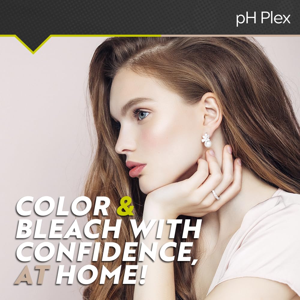 pH Plex Steps 1&2 Protect & Repair Hair Care Treatment - Use with Home Hair Color & Bleach Products - Salon Quality Professional Results at Home - Value Pack (10 Sachets of Steps 1 & 2)