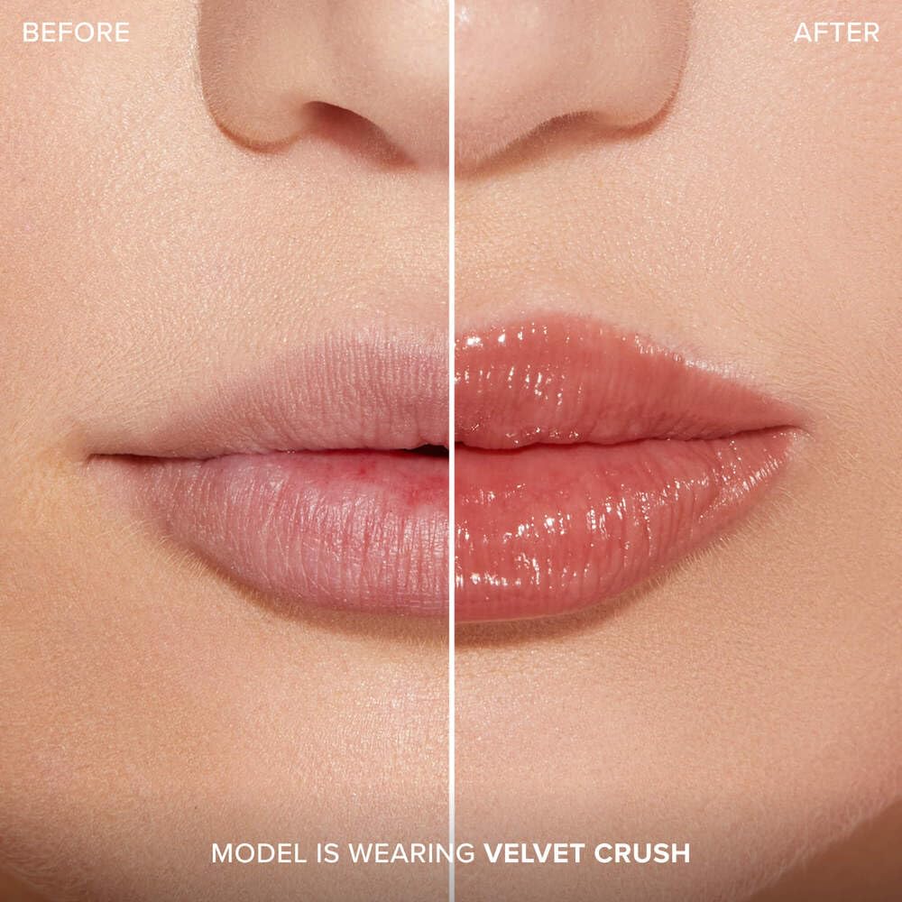 Too Faced Lip Injection Extreme Plumping Clicks | Glossy Lip Plumper, Hydrating + Dewy with Sheer Coverage, Velvet Crush, 0.05 oz.