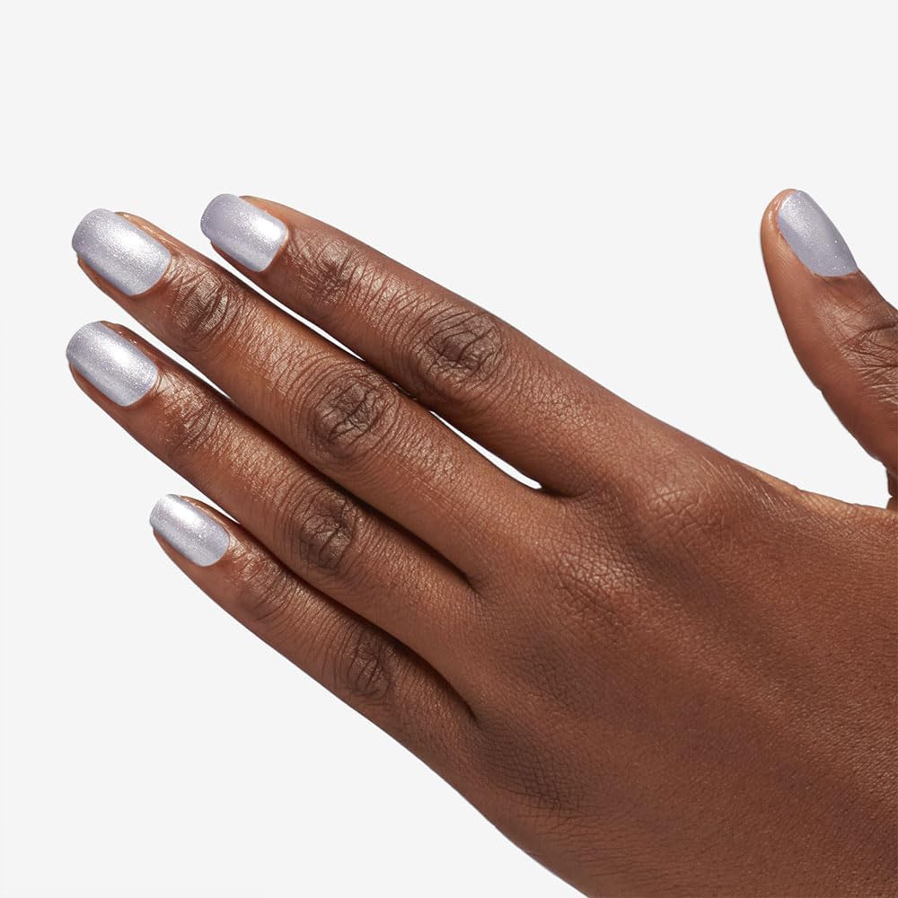 OPI Nail Lacquer Suga Cookie | Sheer Soft Purple Glitter Chip Resistant Nail Polish Your Way Collection