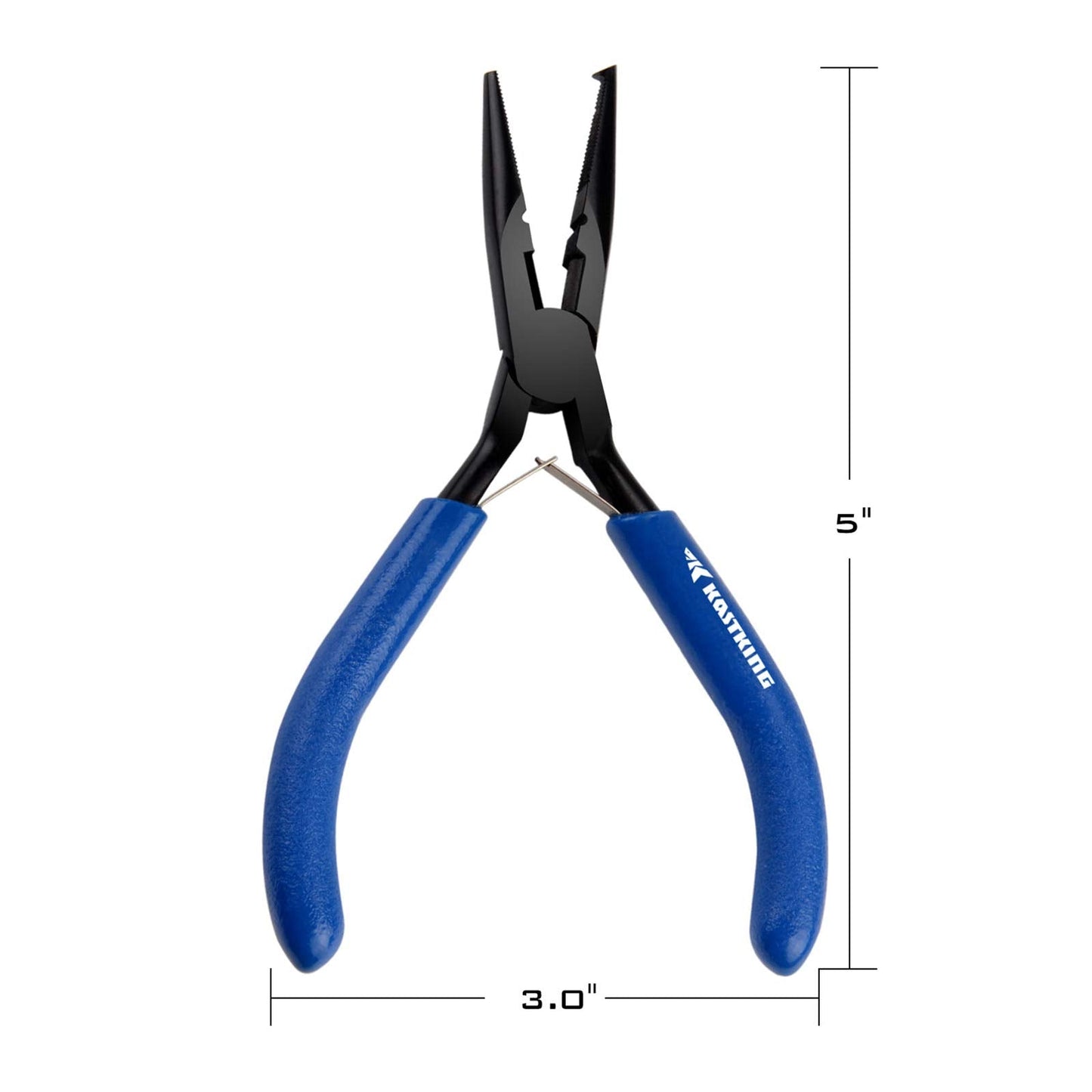 KastKing Intimidator Fishing Pliers, 5 inch Split Ring Nose