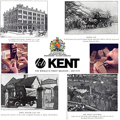 Kent 20T Handmade Folding Pocket Comb for Men, Fine Tooth Hair Comb Straightener for Everyday Grooming Styling Hair, Beard or Mustache, Use Dry or with Balms, Saw Cut Hand Polished, Made in England