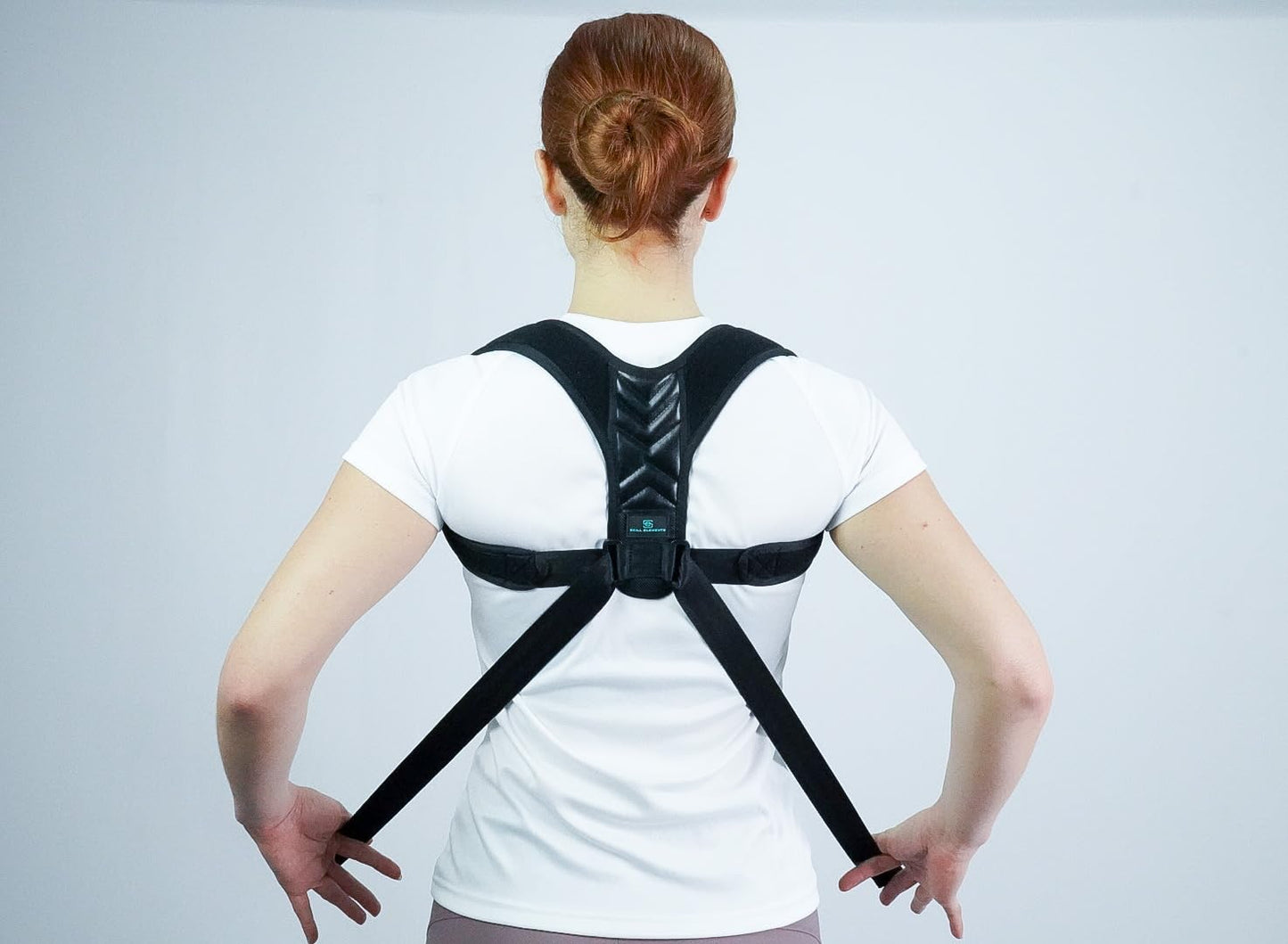 Skill Elements - V Shape Posture Corrector for Women and Men | Adjustable Shoulder Posture Brace for Upper Spine Support- Neck, Shoulder, Clavicle and Back Pain Relief | Posture Support Back Brace