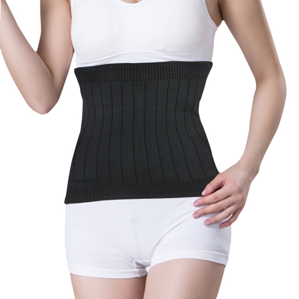Soft Body Warmer Lower Back Belly Waist Band Binder Kidney Warmer Wrap Christmas Winter Gift for Men Women Elder