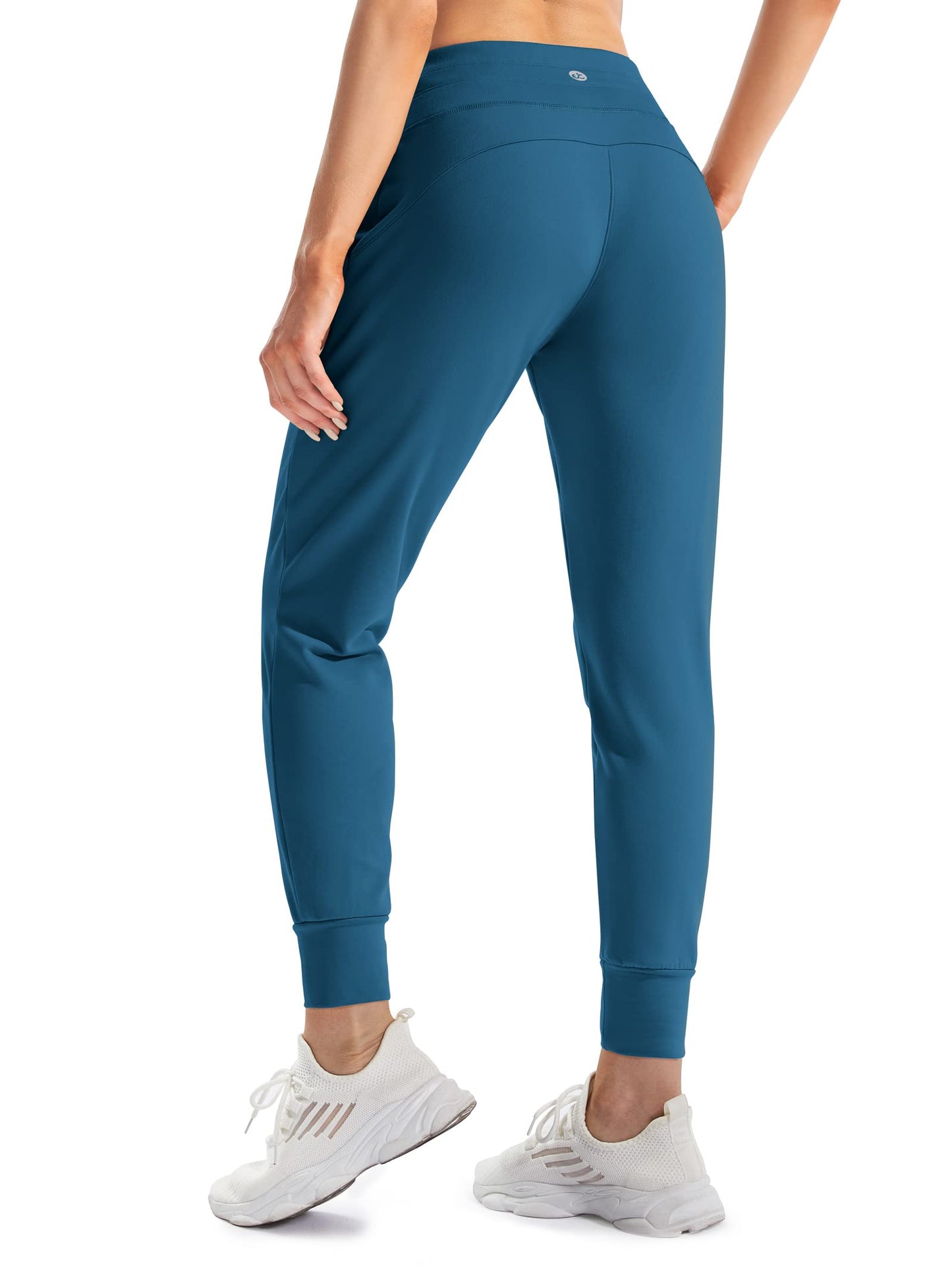 Ewedoos Fleece Lined Pants Women - Fleece Lined Sweatpants Women with Pockets High Waisted Thermal Joggers Winter Pants