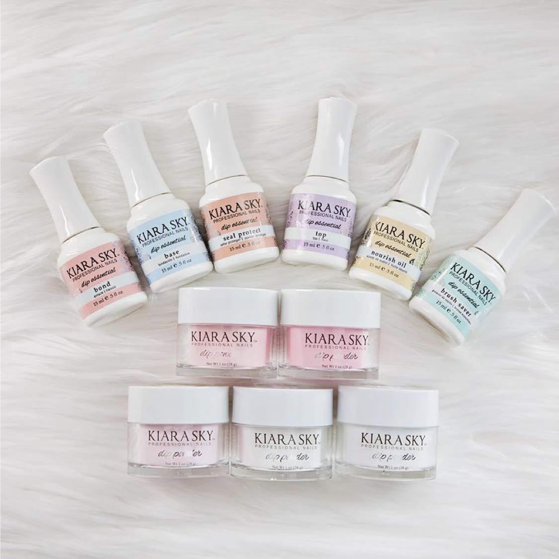 Kiara Sky French Dip Kit, Full Size, Easy-To-Use Powder Manicure