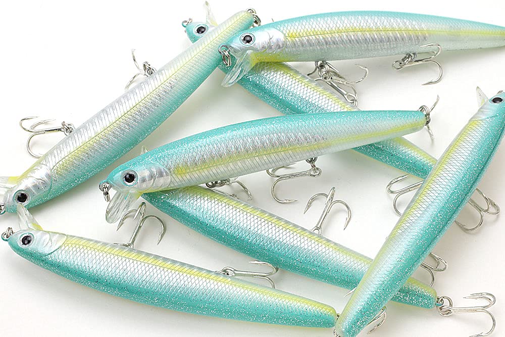 LUCKY CRAFT Flashminnow 110 (653 Super Glow OB Sexy Smelt)