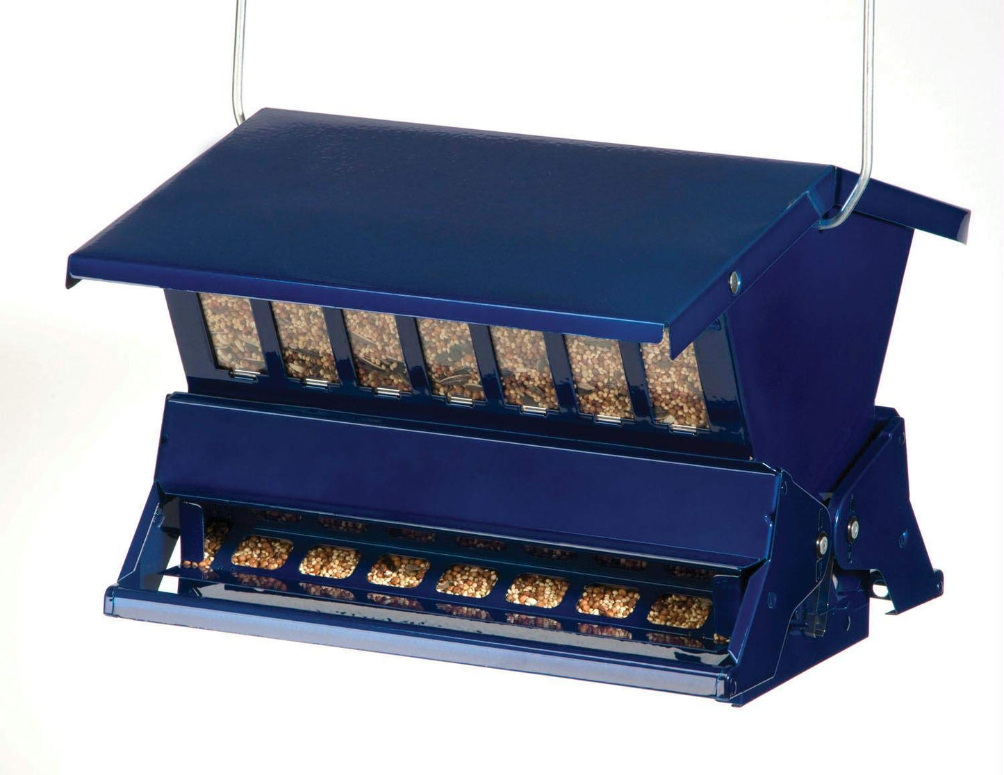 Heritage Farms Electric Blue Absolute II Squirrel Proof Bird Feeder