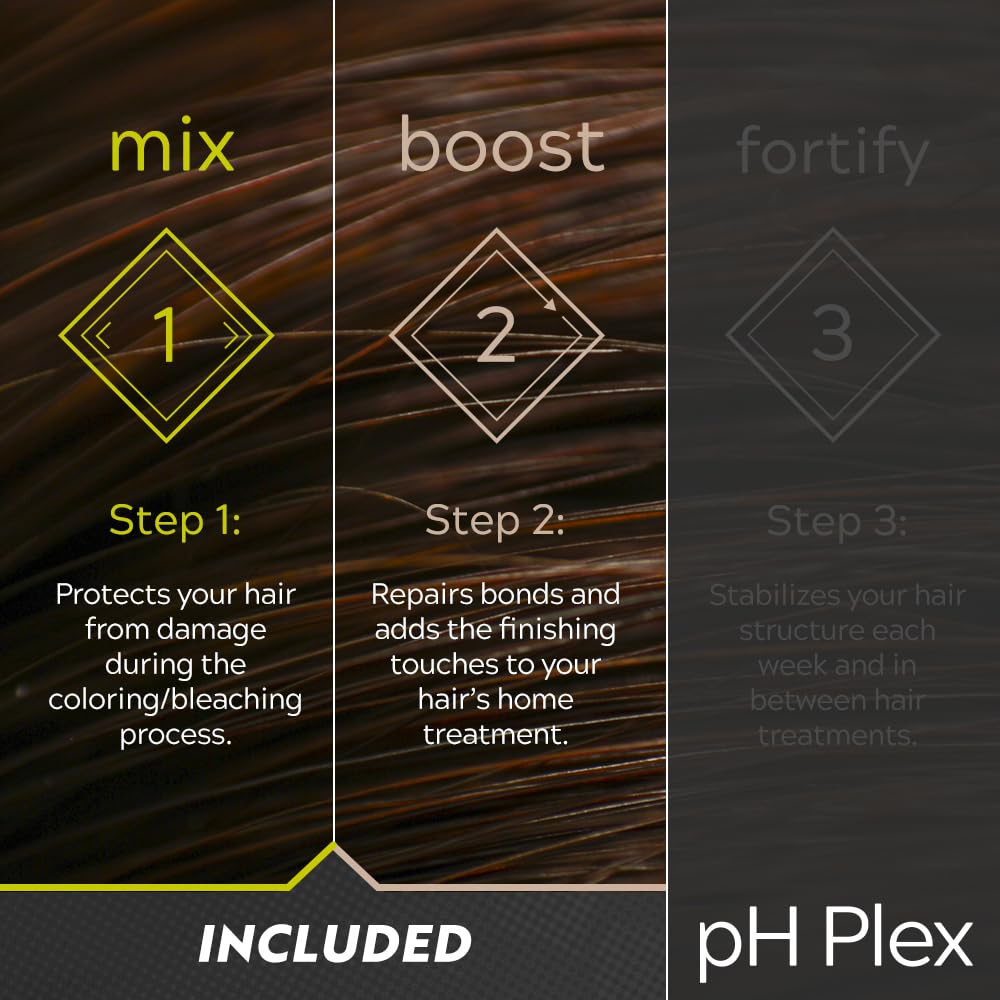 pH Plex Steps 1&2 Protect & Repair Hair Care Treatment - Use with Home Hair Color & Bleach Products - Salon Quality Professional Results at Home - Value Pack (10 Sachets of Steps 1 & 2)