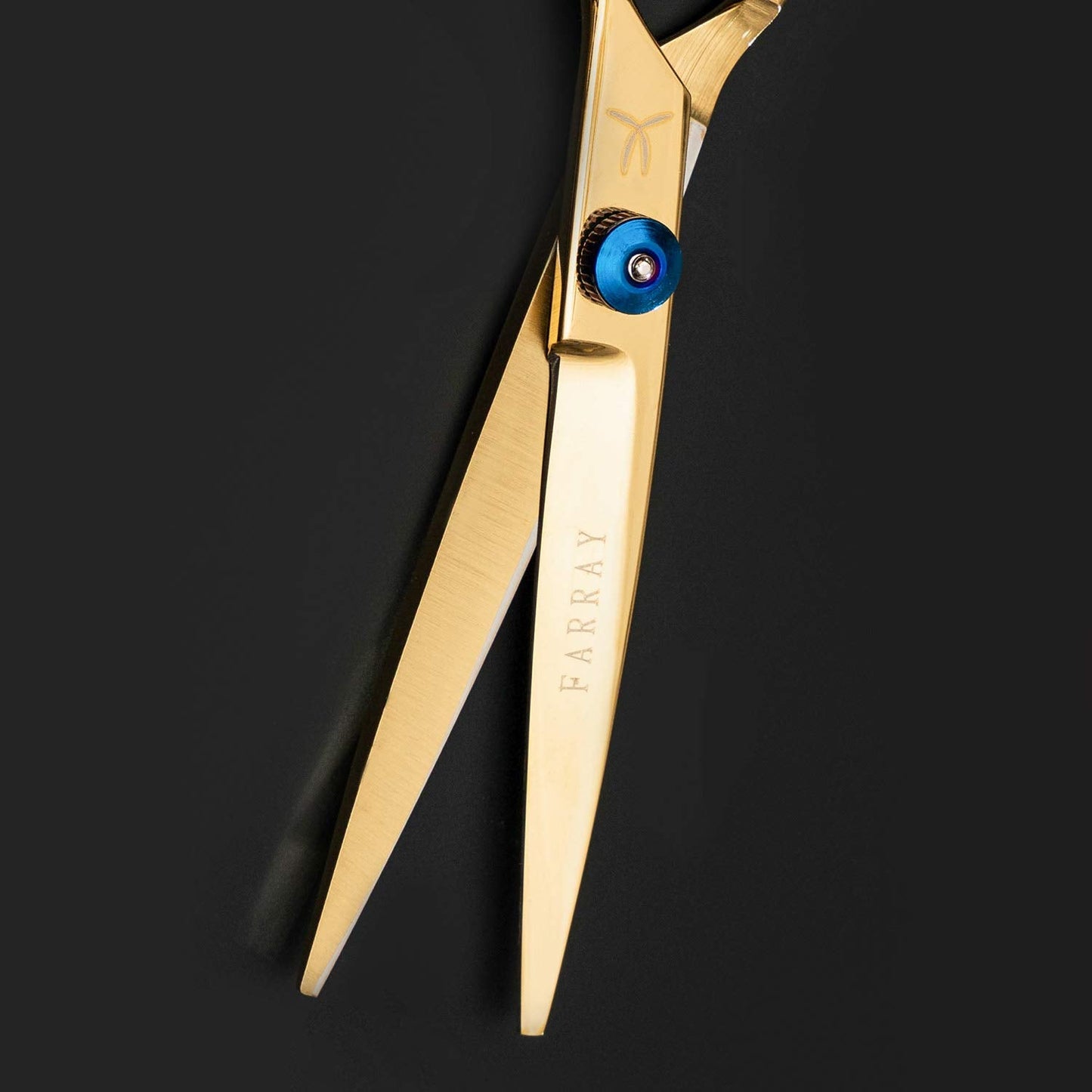 FARRAY Hair Cutting Scissors,6.5 Inch Professional Stainless Steel Barber Hair Scissors,for Both Salon and Home Use (Golden)