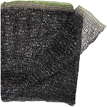 Cool Area 55% 10x20ft Sunblock Shade Cloth Cover Mesh UV Resistant Net for Garden Flower Plant Greenhouse, Black