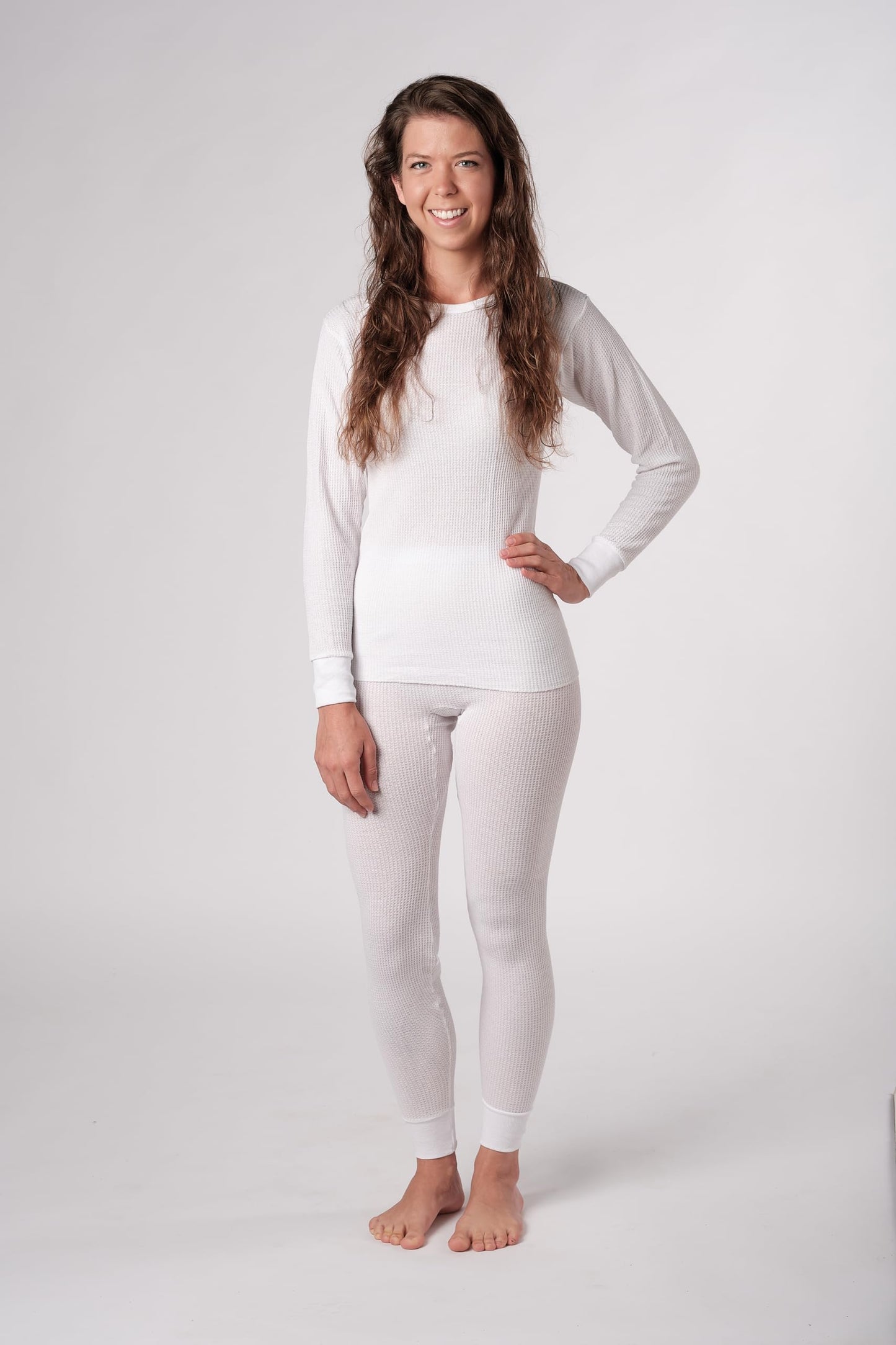 Indera Traditional Long Johns Thermal Long-Sleeve, Women