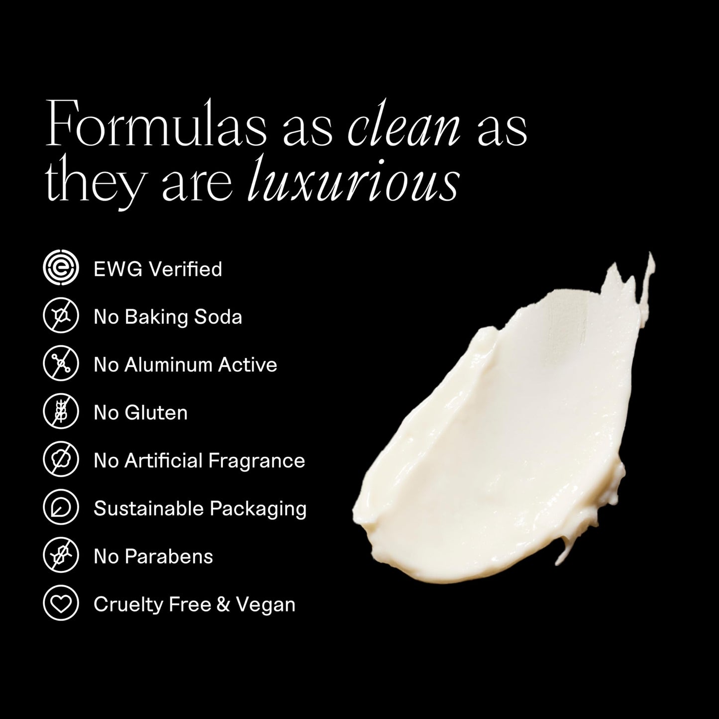 Each & Every Aluminum Free Deodorant for Men & Women, Unscented - Fragrance-Free, All Natural Deodorant for Sensitive Skin, EWG Verified - Clean, Baking Soda-Free, Plant-Based Fragrance - 2.5oz