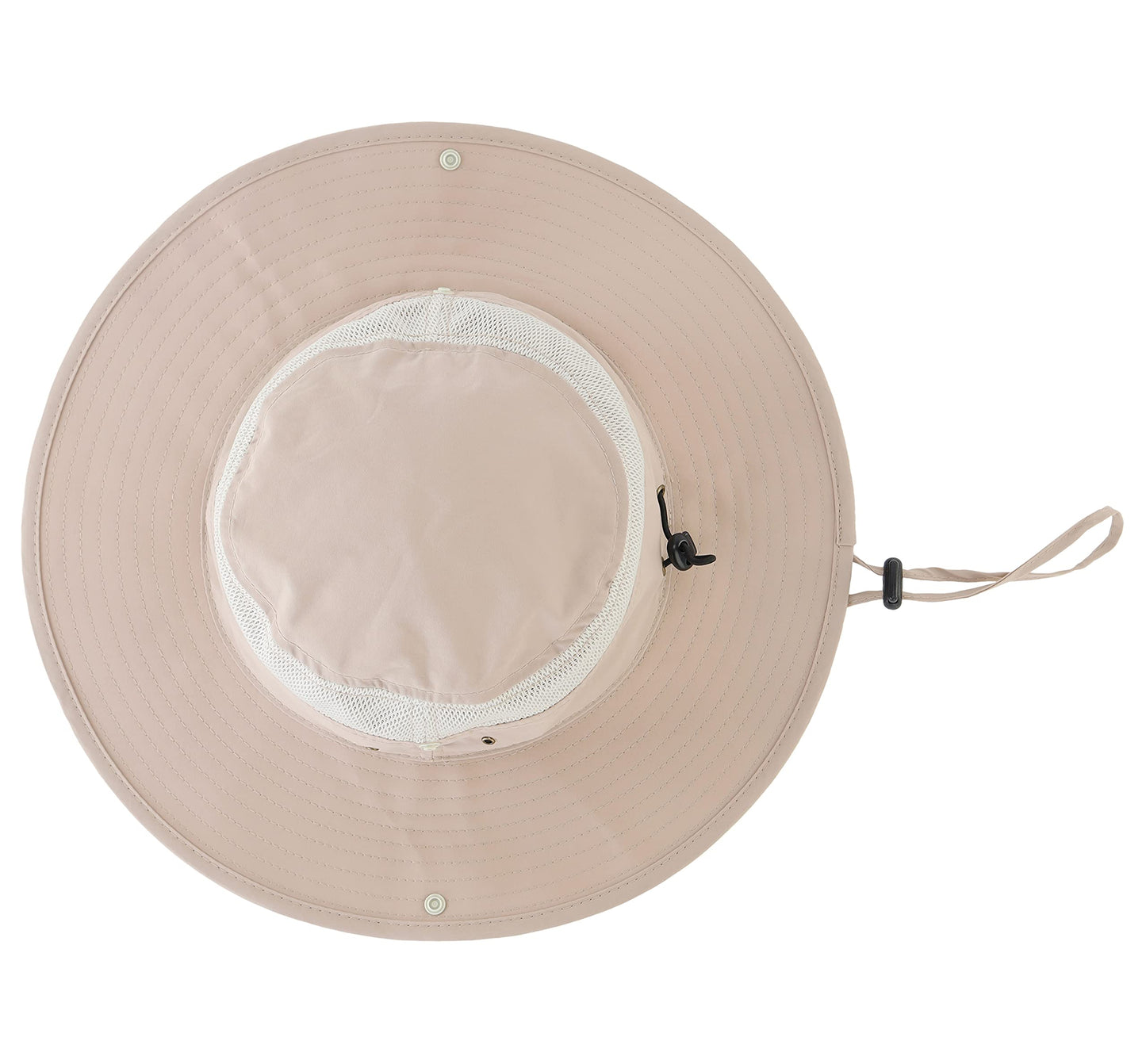 Connectyle Outdoor Mesh Sun Hat Wide Brim Sun Protection Hat Summer Fishing Hunting Hiking Gardenig Hat Light Khaki