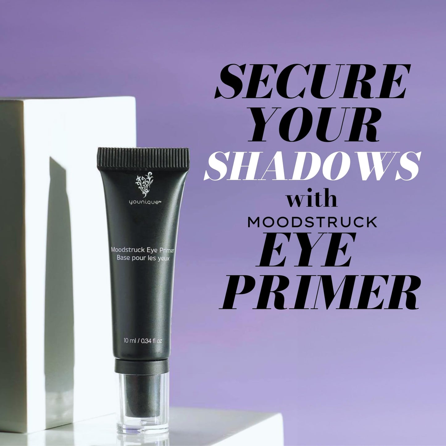Younique MOODSTRUCK Eye Primer | 10mL | Eyeshadow Base for Oily Lids & Mature Eyes | Eyelid Primer for Long-Lasting Makeup | Skincare Primer to Brighten Eyes
