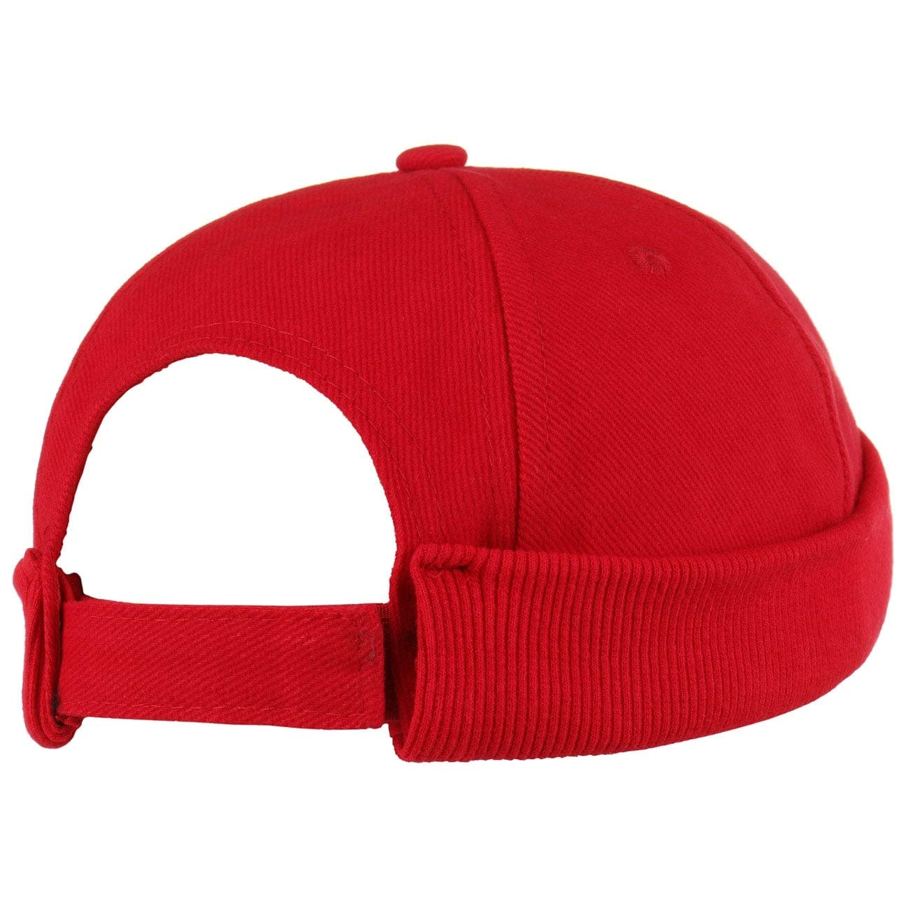 Lipodo Cotton Docker Cap Women/Men red One Size