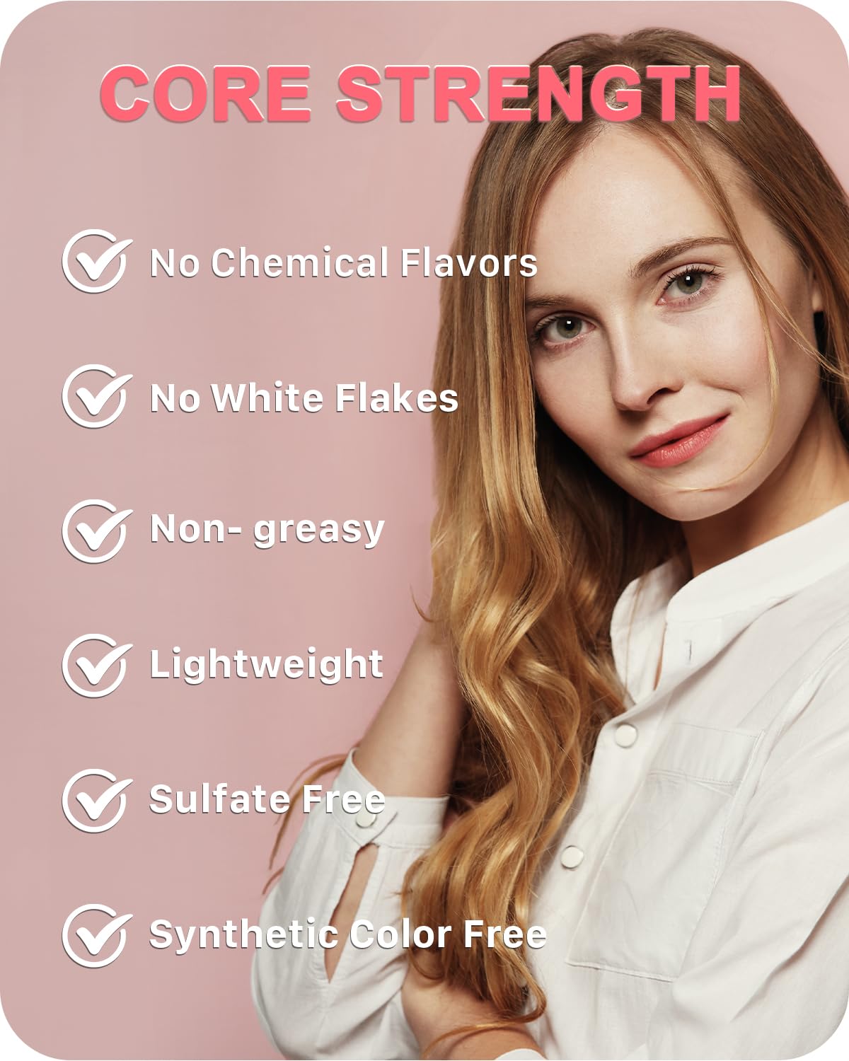 4-in-1 Styling Cream for Flyaways & Curl Defining, Non-Greasy Smoothing Cream for Women & Kids, Add Shine Slick Back Hair, No White Flakes & Chemical Flavors Fly Away Hair Tamer