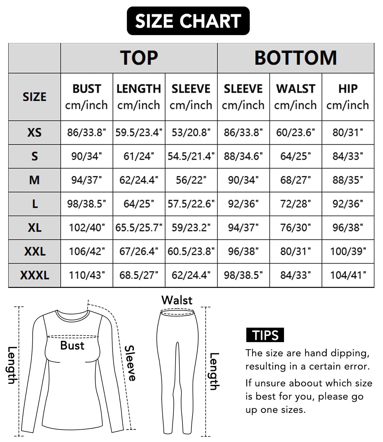 TEEPIRE Women 's Thermal Underwear Set with Lightweight Ultra Soft Fleece Lined,Long John Set, Moisture-Wicking Skiing Base Layer (Medium) Black