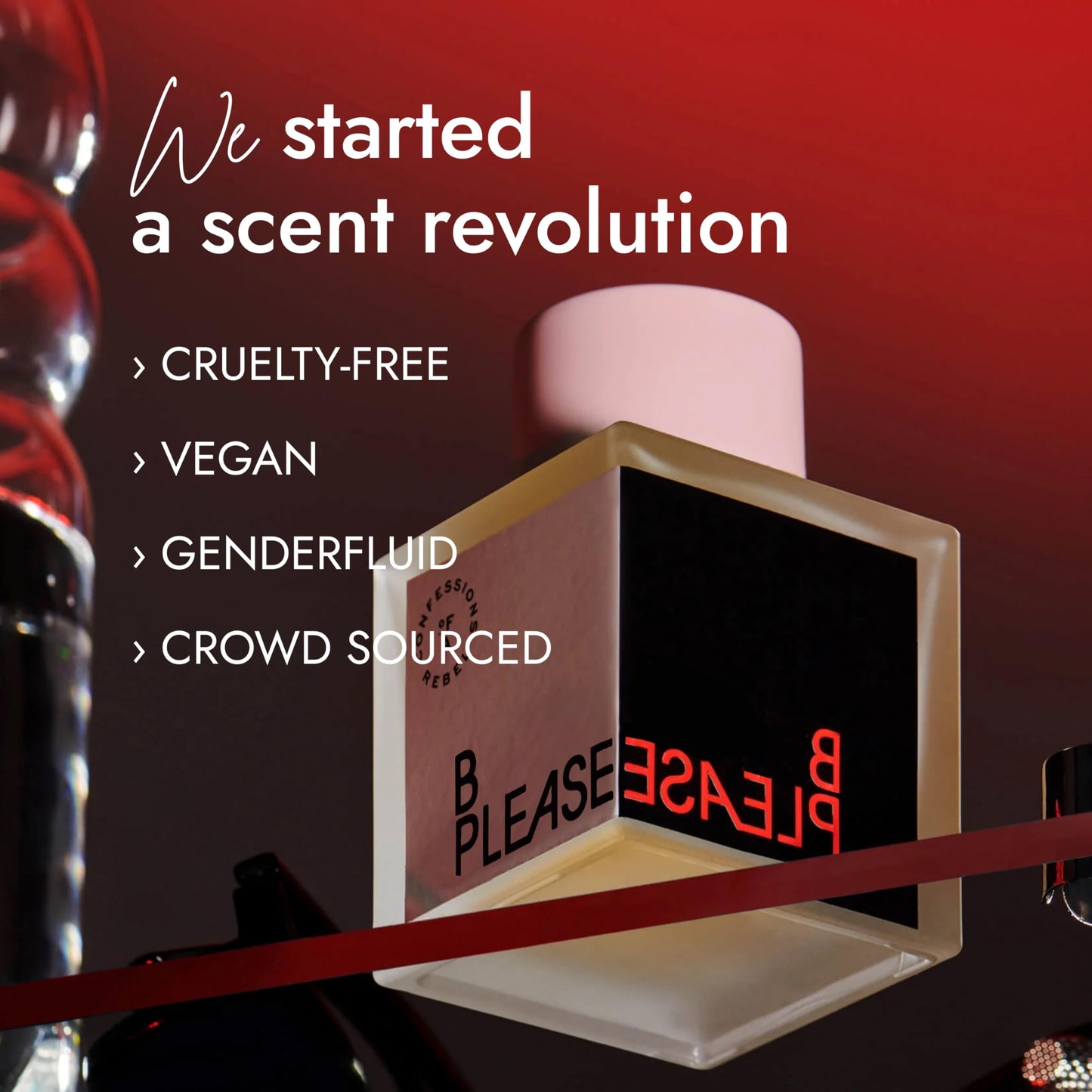 Confessions of a Rebel Hair Perfume - Hair Perfume For Women - Hair Mist Perfume for Women - Hair Fragrance Spray - Hair Perfume Mist - Feminine Perfume - Hair Scent - B Please 3.4 oz