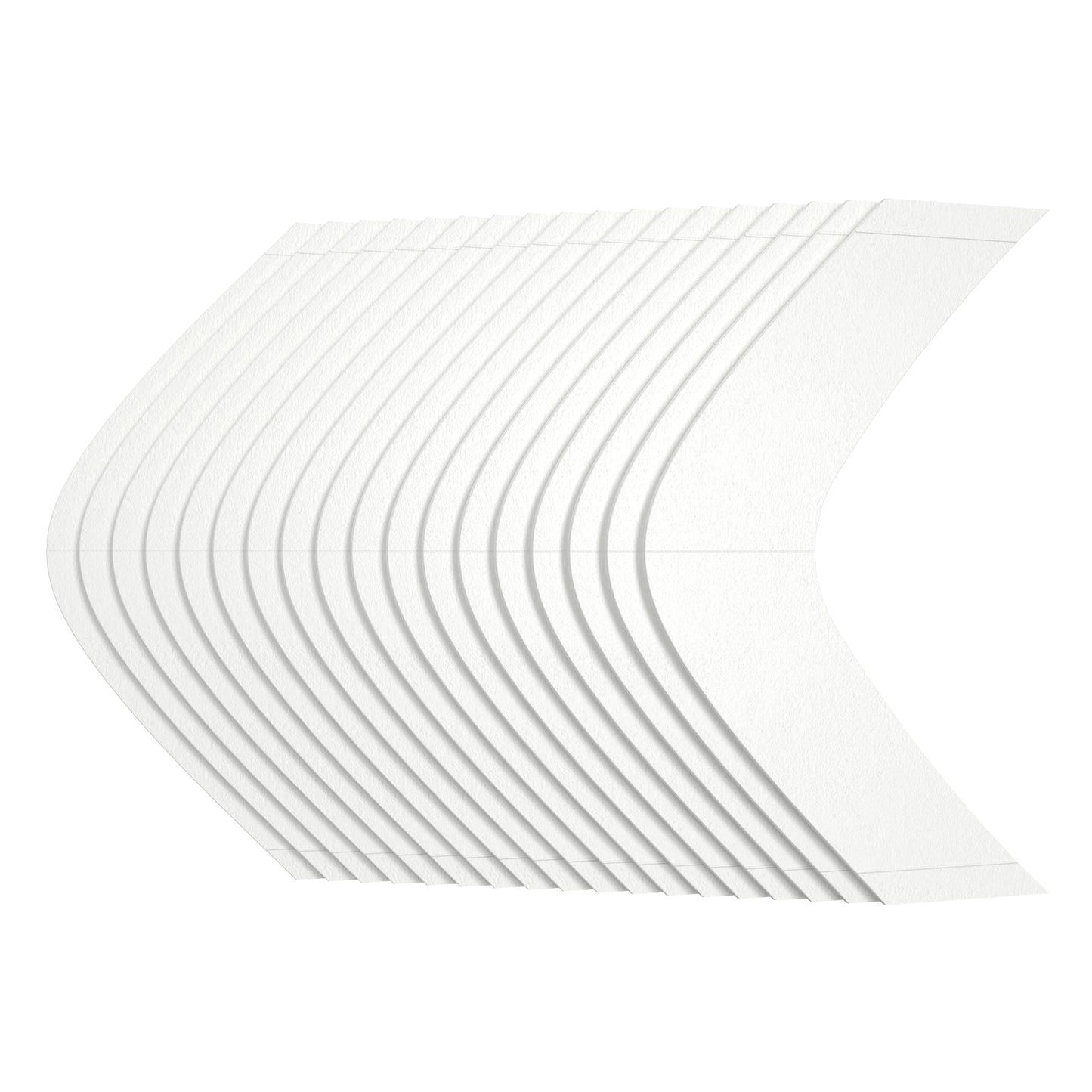Sunshine Tape 36 Strips | Made in USA | Premium 3M 1522 Double Sided Wig and Toupee Contour Tape | AA Curve Hair Tape Hair Strips | Transparent, Waterproof, Reliable Daily Hold