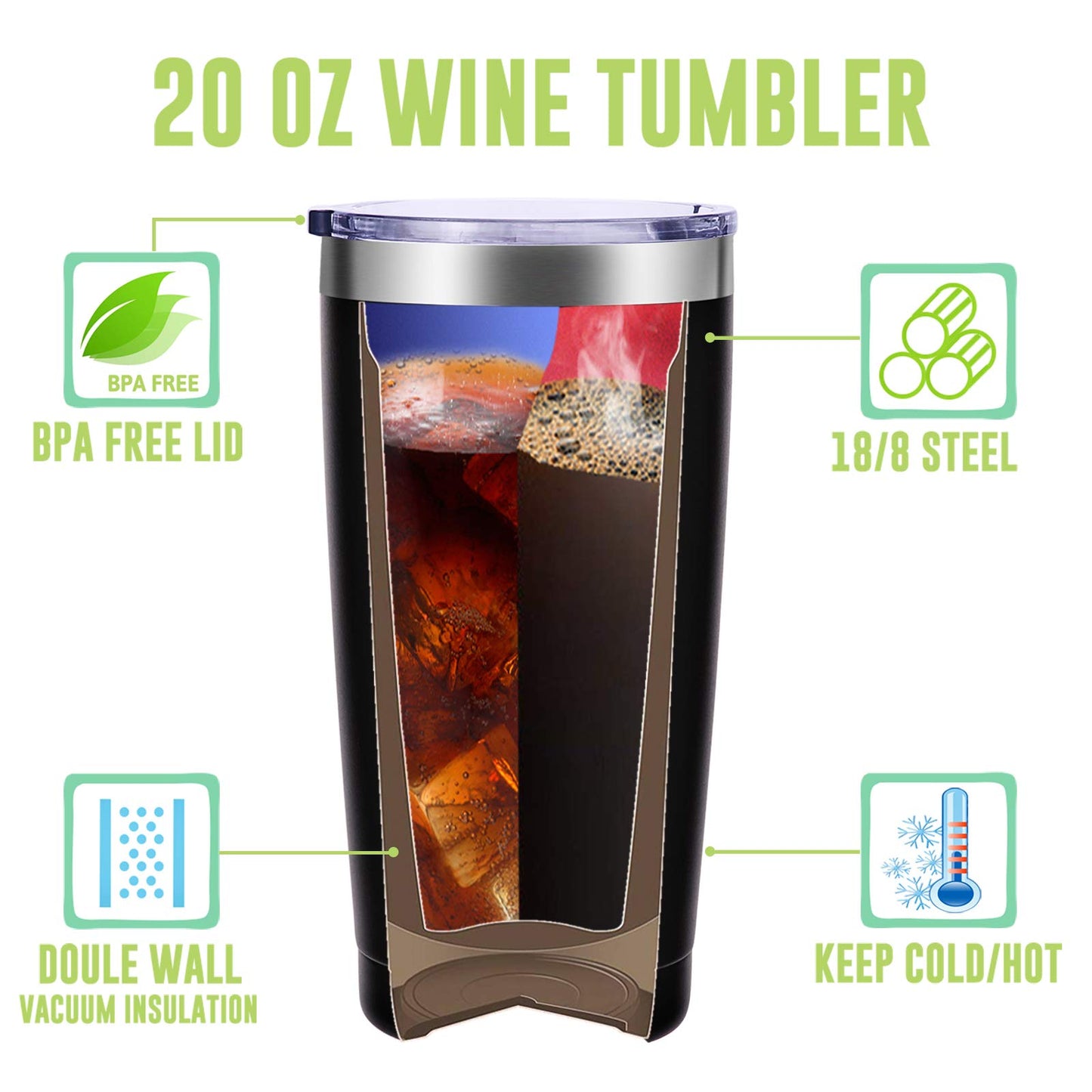 This Is What An Awesome Grandpa Looks Like Mug.Funny Grandpa Gifts.Birthday,Christmas Gifts for Men,Granddads,Grandfather,Grandpa from Grandchildren,Son,Daughter Tumbler(20oz Black)