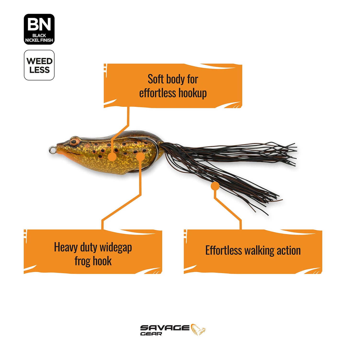 Savage Gear Hop Walker Frog - Top Water Lure