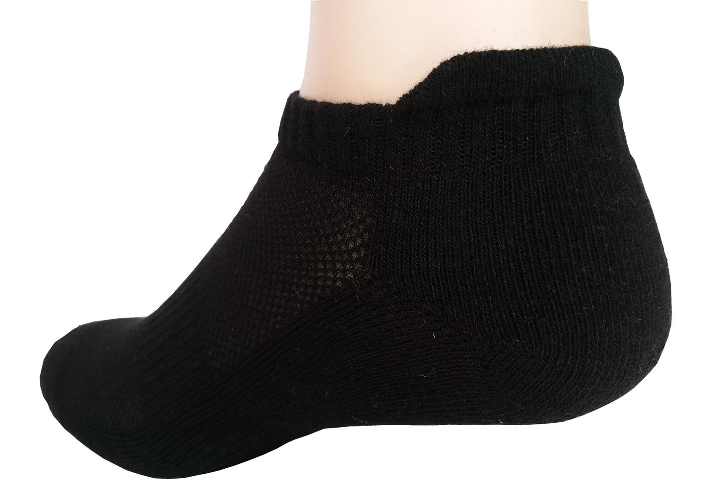 FORMEU Women's Ankle Athletic Socks Cushioned Low Cut Tab Running Socks 4 Pack