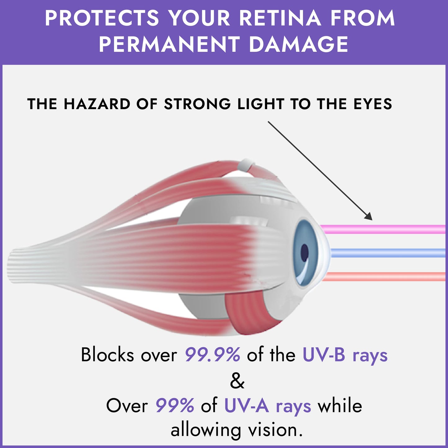 EVO FLEX Sunnies Flexible Tanning Bed Goggles UV Eye Protection Glasses 4 Pack (Purple), FDA Compliant