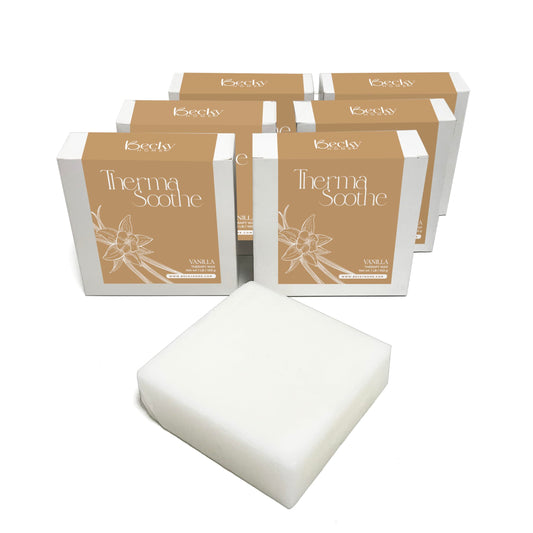 Becky Home 6lb Vanilla Scented Paraffin Wax, Paraffin Wax for Hand and Feet, Use with any Paraffin Wax Machine for Hand and Feet, Paraffin Wax Refills for Paraffin Baths, Parrafin Wax Blocks