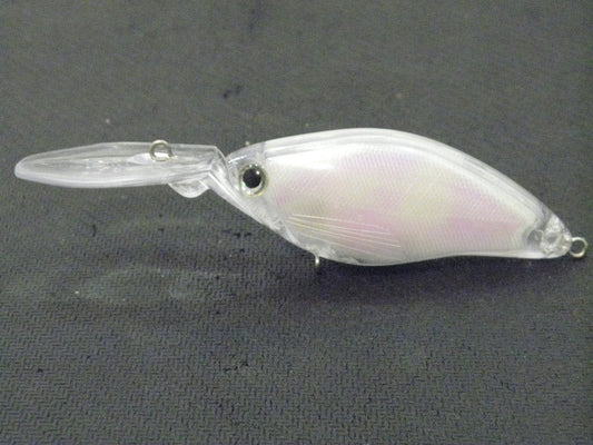 wLure 10 Blank Unpainted Deep Diver Crankbait Fishing Lures with Free Eyes UPC739