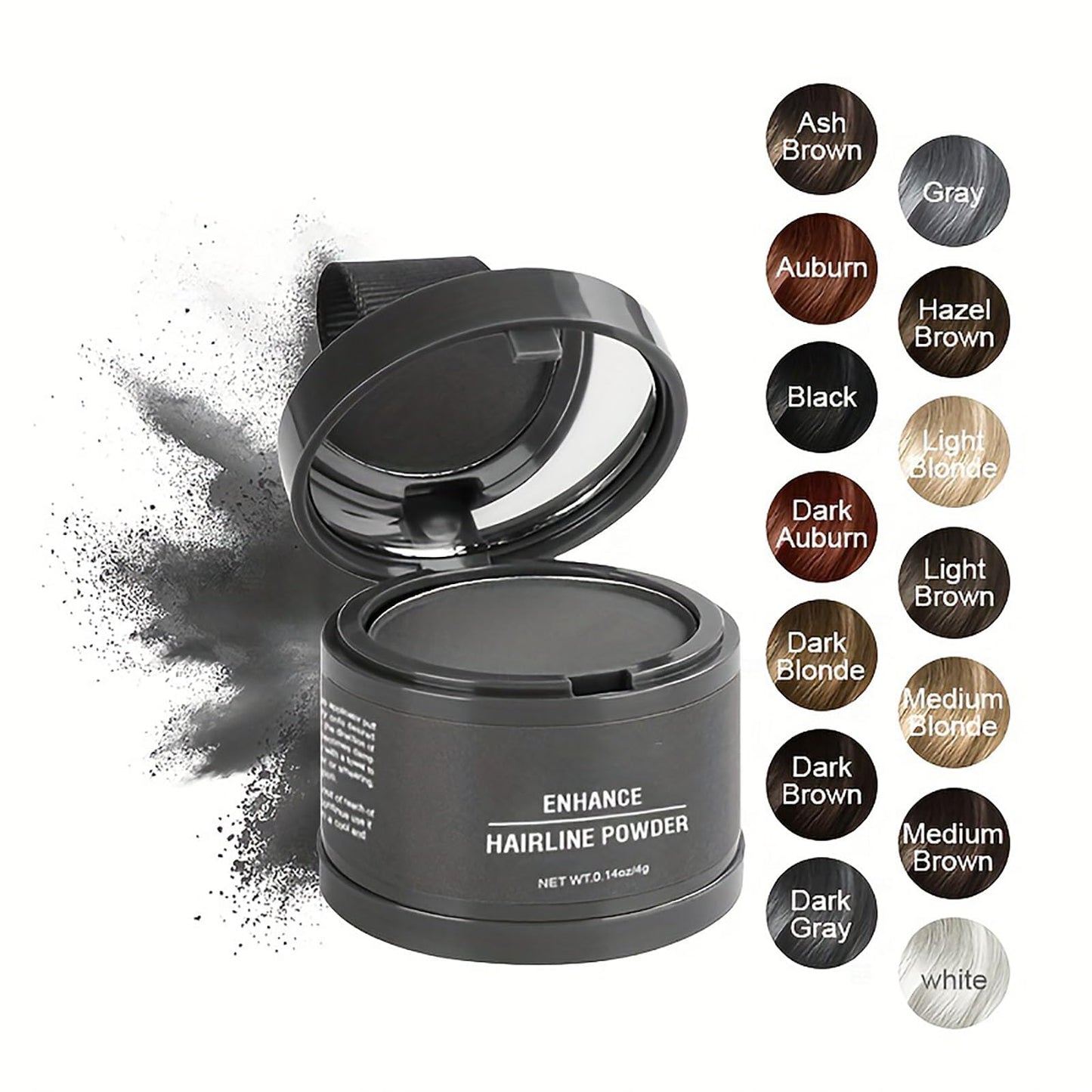 Waverloo Magic Root Cover Up Powder - Instantly Conceals Hair Loss, Enhances Hairline (05 Dark Blonde, 1 Fl Oz)