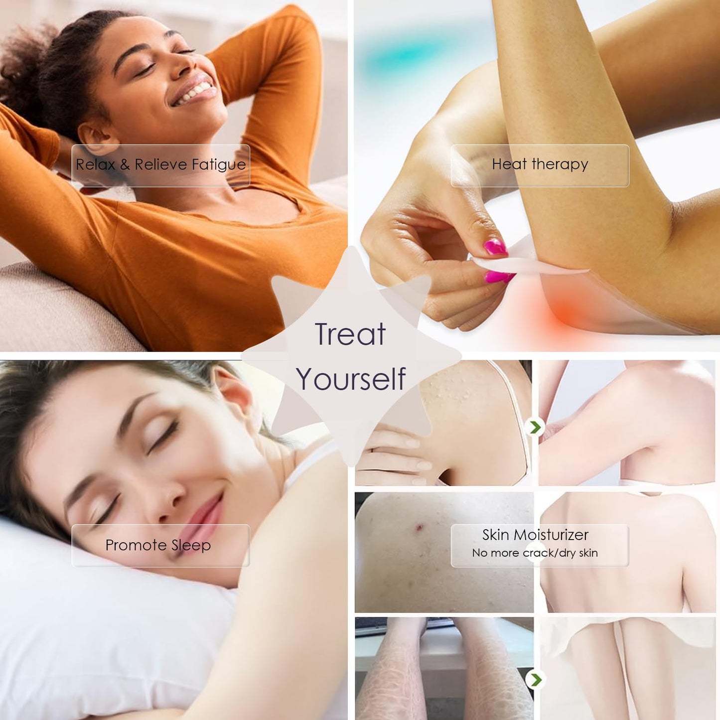 KmaxShip Paraffin Wax Machine for Hands and Feet - Hypoallergenic Hot Wax Hand Therapy Machine to Soothe and Moisturize Hands - Includes 3.85 Pounds of Wax and 200 Hand Liners - 5000ml